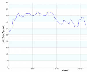 Heart Rate Graph 15.1
